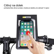 Torba rowerowa Rhinowalk - etui na telefon SK300 czarne