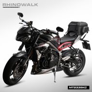 Torba motocyklowa Rhinowalk - na siedzenie pasażera MT2335 black carbon