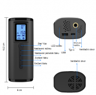 Bezprzewodowa wielofunkcyjna pompa elektryczna RHONATT AP2-P