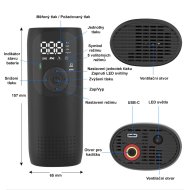 Bezprzewodowa wielofunkcyjna pompa elektryczna RHONATT LP2-P