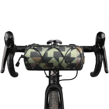 Torba rowerowa Rhinowalk - na kierownicę RK9103 ​​w kolorze camo zielony